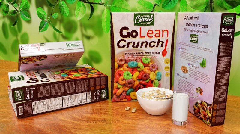 custom cereal boxes