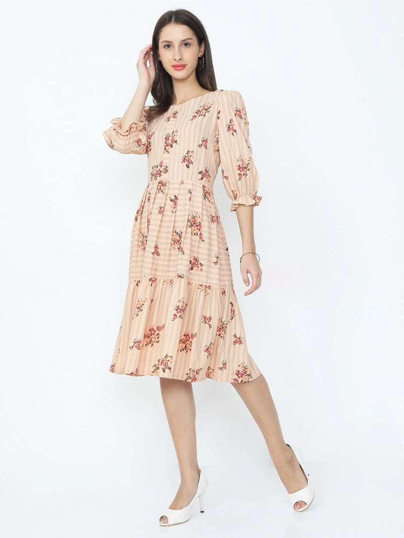 Floral Prints Dress