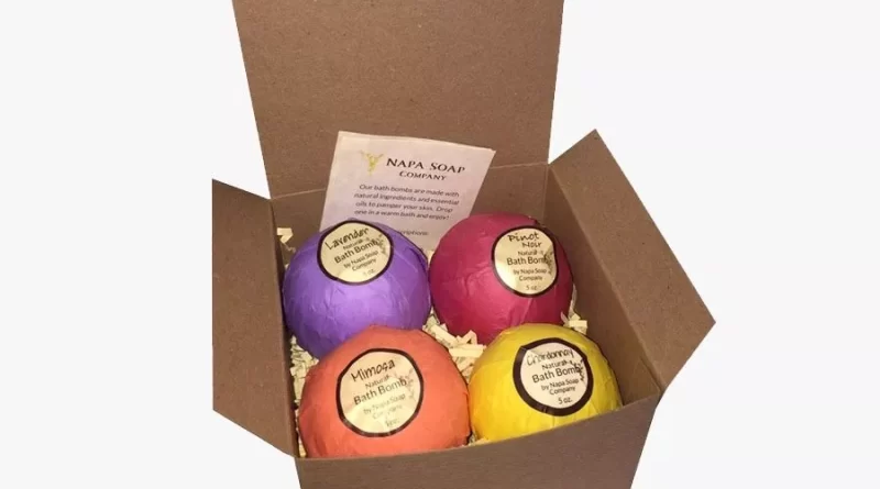 Custom Bath Bomb Boxes